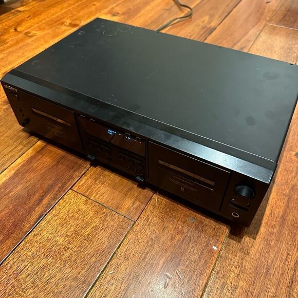 Sony TC-WE475 Dual Cassette Deck Tape Recorder Tested and Working Read - Picture 1 of 9